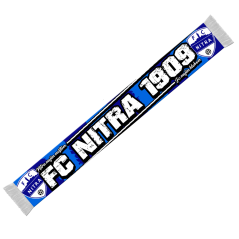Pletený šál FC NITRA 1909