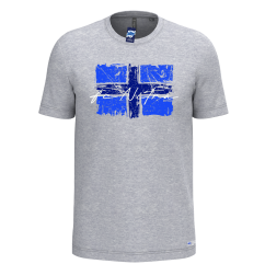 Tričko Nitra flag sivé