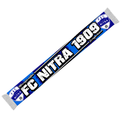 Pletený šál FC NITRA 1909