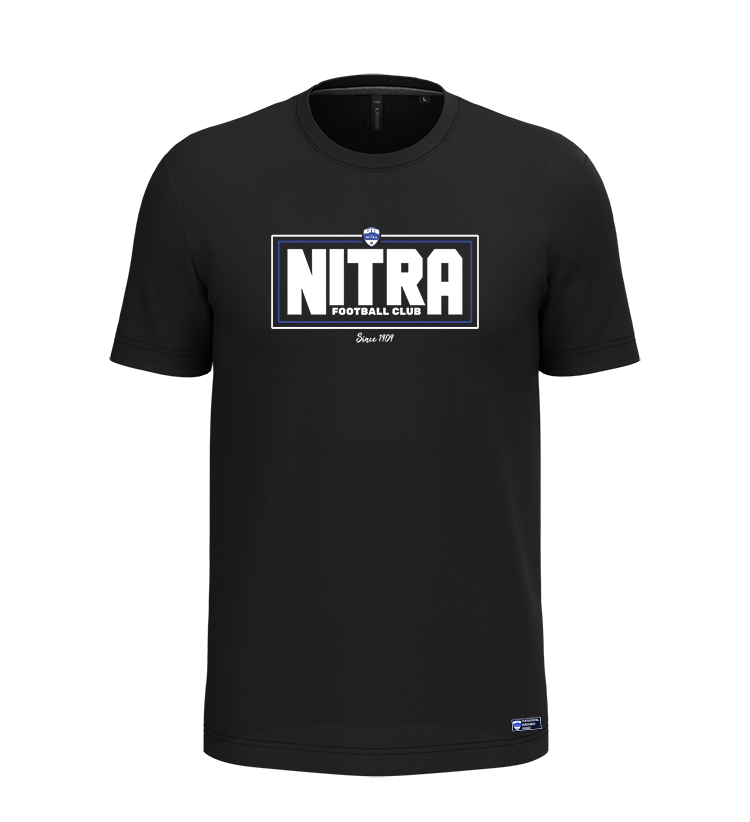 Tričko NITRA Football Club čierne - Veľkosť: L