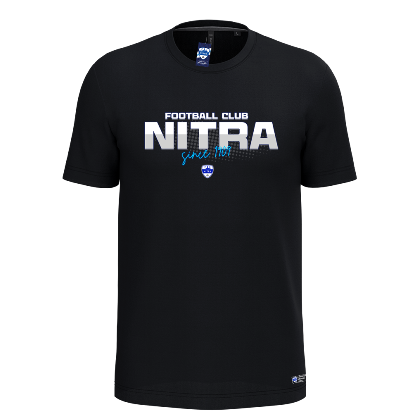 Tričko football club čierne - Veľkosť: XXXL
