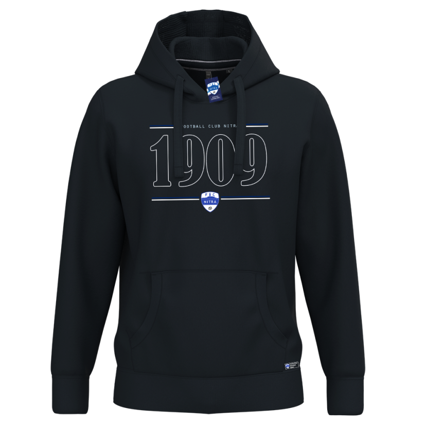Hoodie clean black - Veľkosť: L