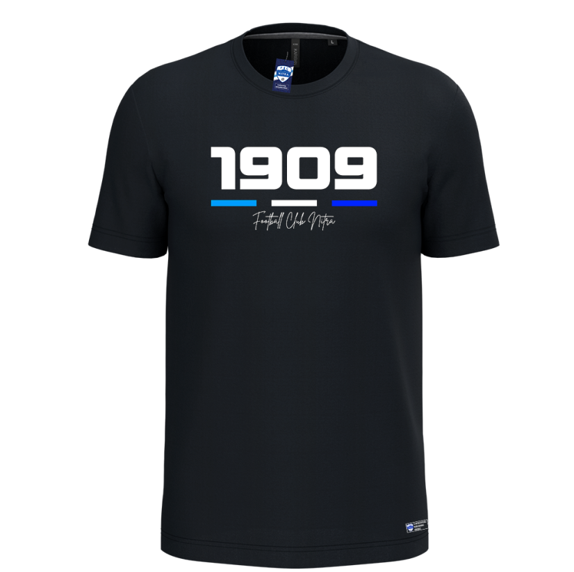 Tričko 1909 tricolor čierne - Veľkosť: XXL
