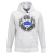 Hoodie white kruh